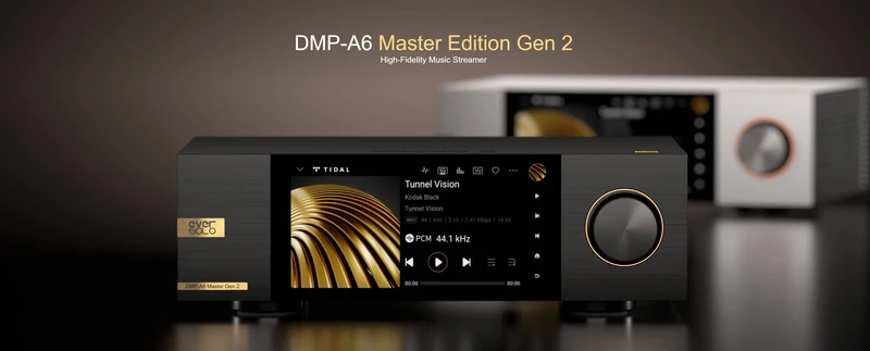 eversolo DMP A6 Master Gen 2 - Lecteur réseau audiophile, double DAC et HDMI ARC