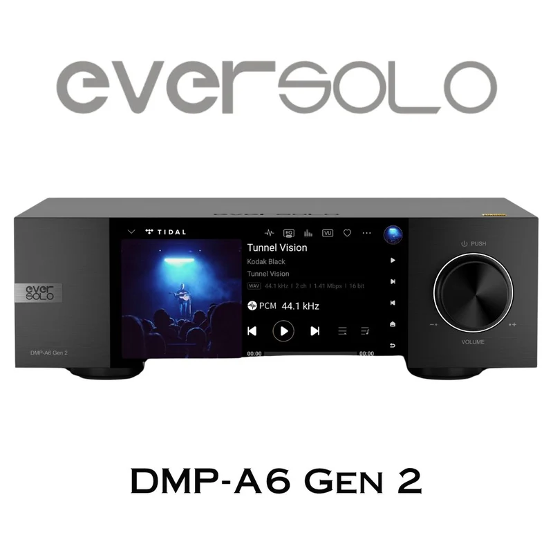 Eversolo DMP A6 Gen 2 - Lecteur réseau, double DAC, HDMI ARC