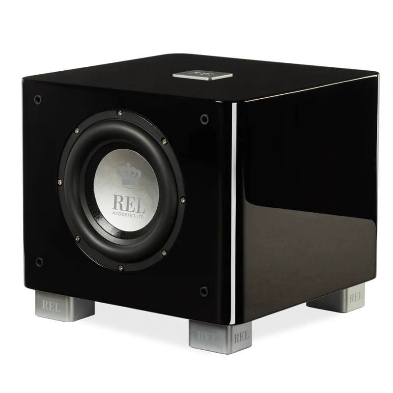 REL T7/XCaisson de basses 200Watts avec un haut-parleur de graves de 8'' et un passif de 10''