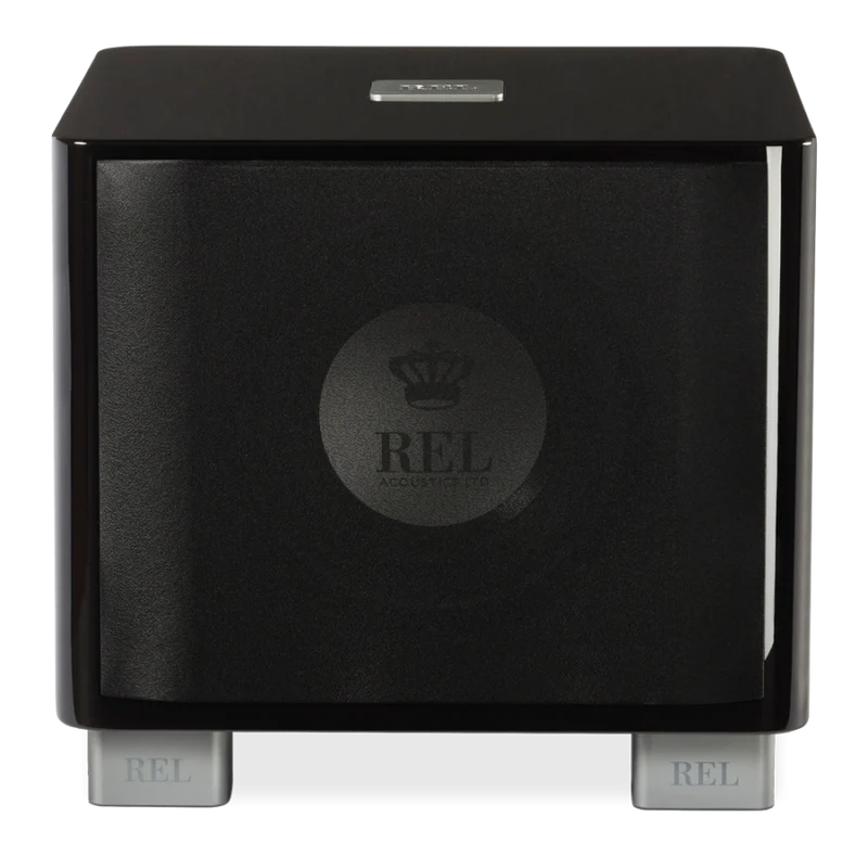 REL T7/XCaisson de basses 200Watts avec un haut-parleur de graves de 8'' et un passif de 10''