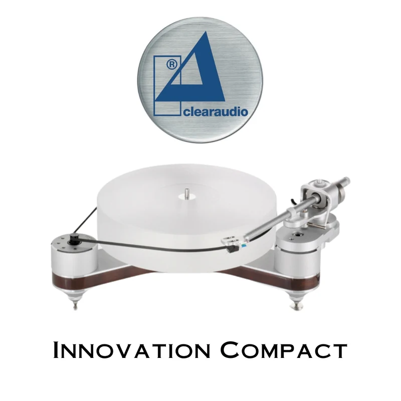 clearaudio Innovation Compact - Table tournante haut de gamme avec cartouche Concerto V2