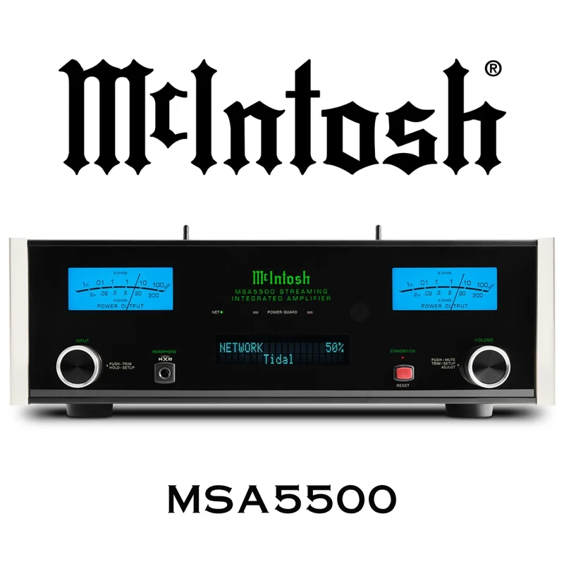 McIntosh MSA5500 | Amplificateur Réseau Intégré 100 Watts par canal