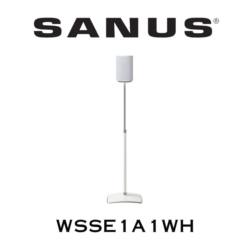 Sanus WSSE1A1 - Supports d'enceintes réglables en hauteur 25''/42'' pour Sonos Era 100™ (Unité)