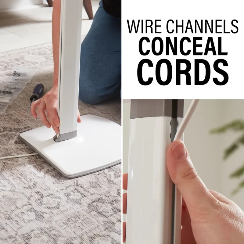 Sanus WSSE1A2 - Supports d'enceintes réglables en hauteur 25''/42'' pour Sonos Era 100™ (paire)