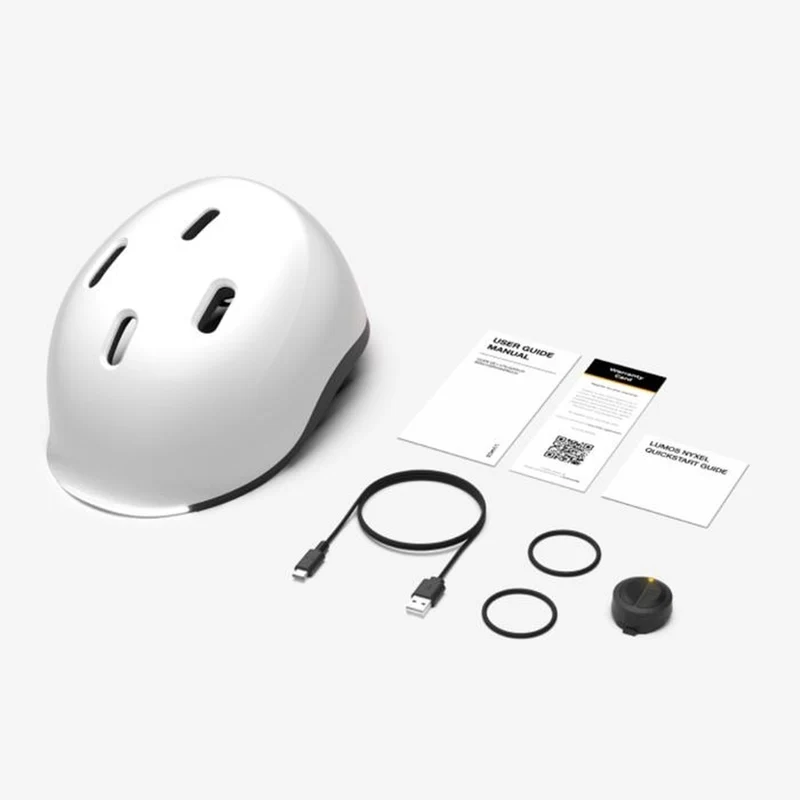 Casque vélo lumineux à clignotants Lumos Nyxel
