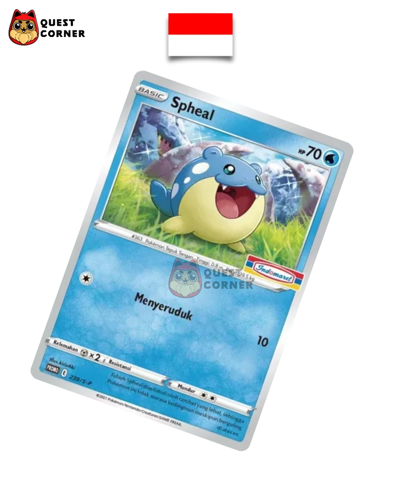 Carte Pokémon – Obalie 239/S-P – Promo Indomaret – Indonésien