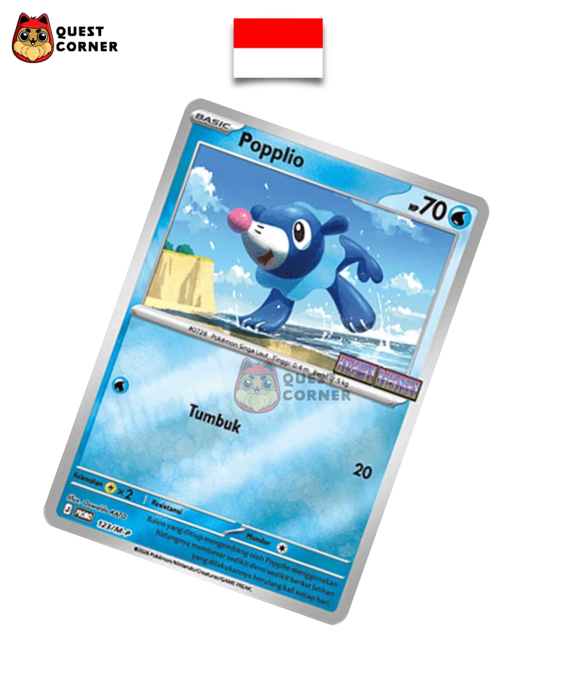 Carte Pokémon - Otaquin 123/M-P Promo Ancaman Bayangan - Indonésien