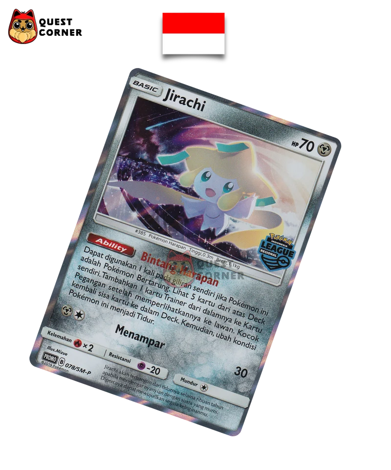 Jirachi 078/SM-P Indonesia League Regional Promo – Indonésien – NM