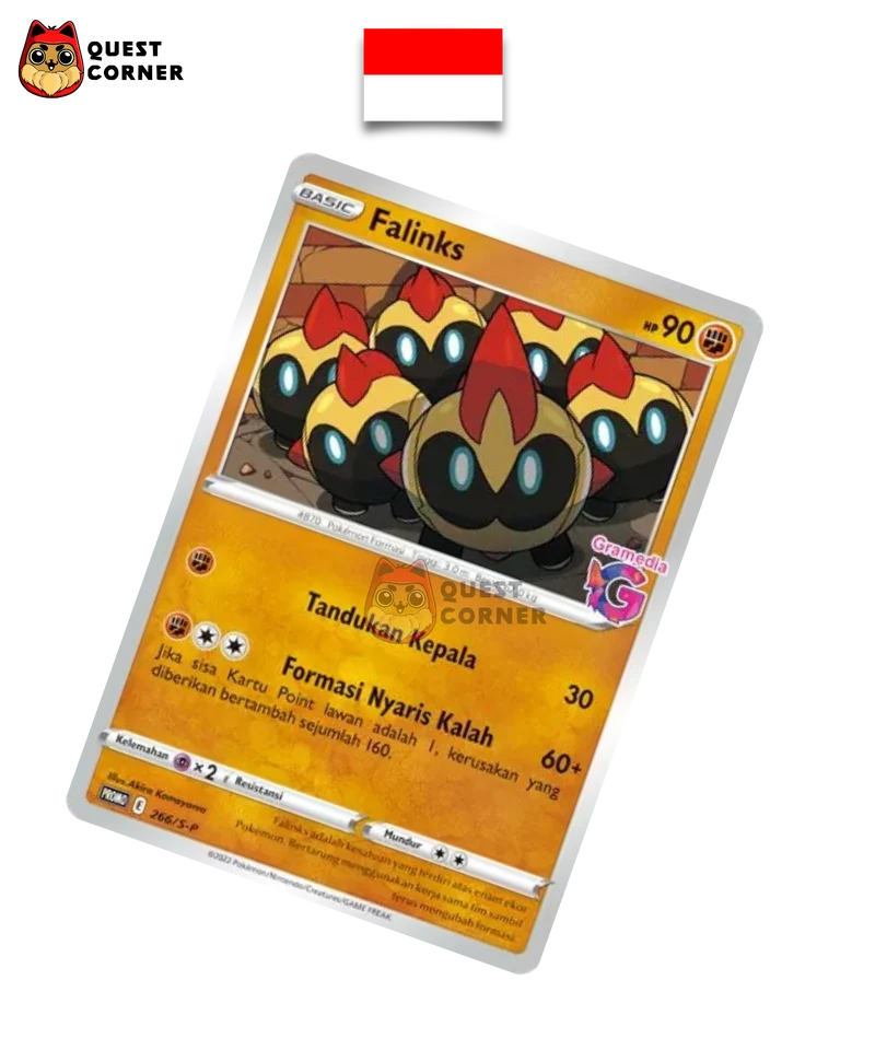 Carte Pokémon – Hexadron 266/S-P – Promo Gramedia – Indonésien