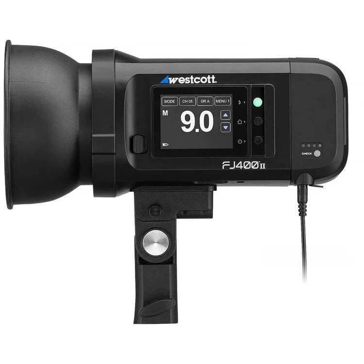 Westcott FJ250 & FJ400 II Strobes with FJ-X3 M Universal Trigger (2-Light Portrait Kit)