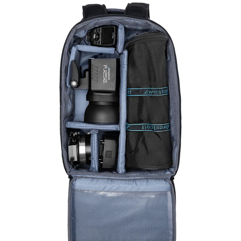 Westcott FJ250 250Ws Touchscreen Strobe with FJ-X3 M Universal Trigger (1-Light Backpack Kit)