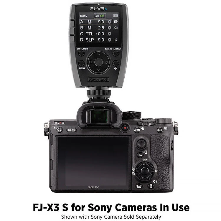 Westcott FJ250 250Ws Touchscreen Strobe with FJ-X3 S Trigger for Sony (2-Light Backpack Kit)