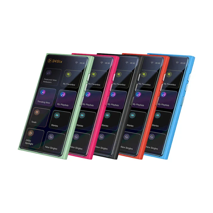 24Six Solo4 Mp3 Player - Red