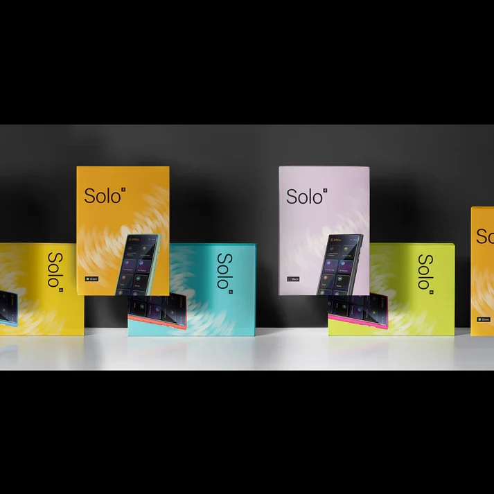 24Six Solo4 Mp3 Player - Blue