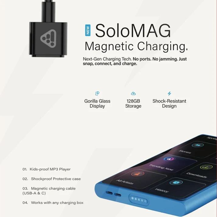 24Six Solo4 Mp3 Player - Black