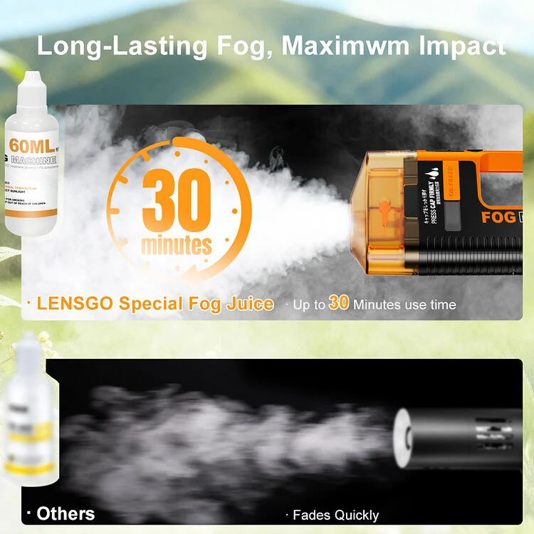 LENSGO Smoke Master PRO Portable Fog Machine Smoke Master Pro fog Machine