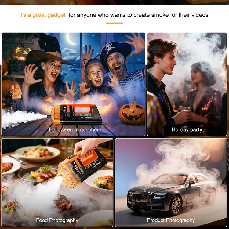 LENSGO Smoke Master PRO Portable Fog Machine Smoke Master Pro fog Machine