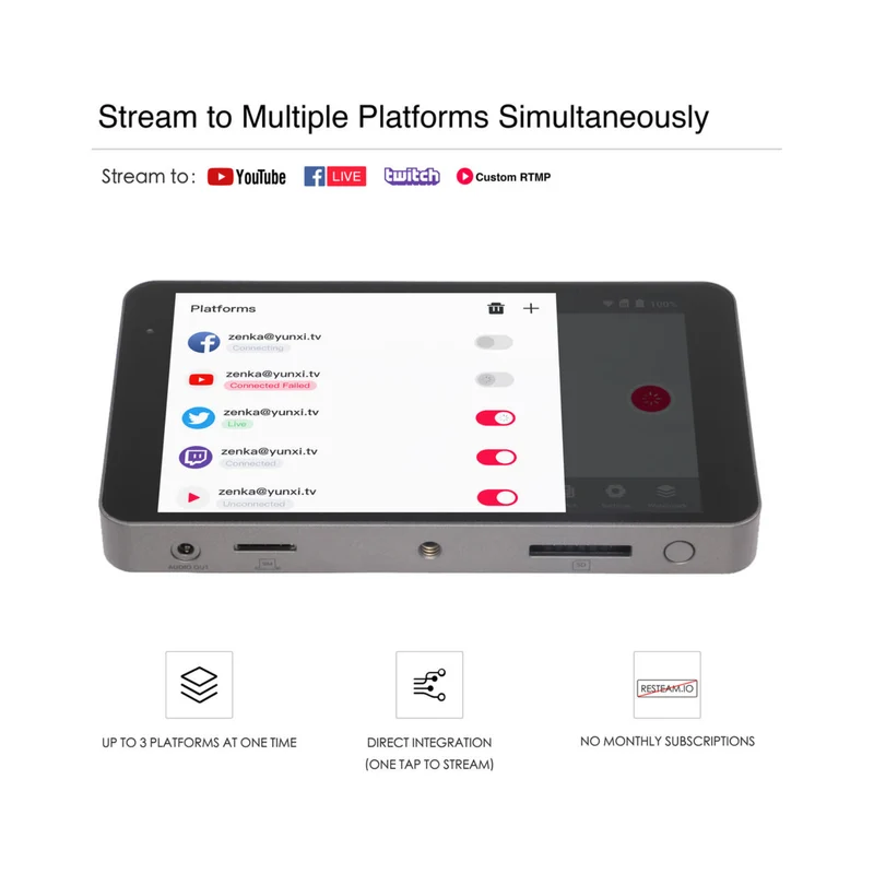 Yololiv Yolobox Portable Live Stream Studio - Open Box