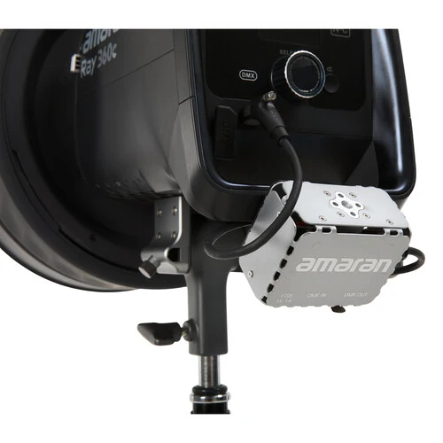 amaran USB-C to 5-Pin DMX In & Out Adapter