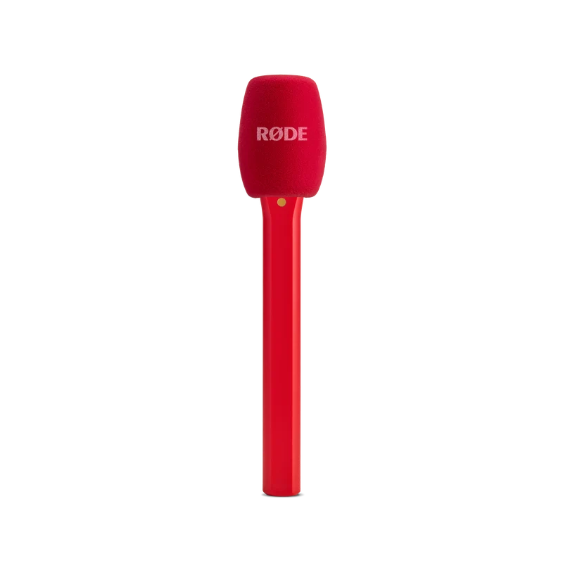 Rode Handheld adapter with windscreen for Wireless Micro - Red