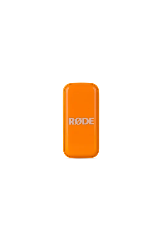RODE Wireless Micro 2-Person Ultracompact Wireless Microphone System with USB-C Connector (2.4 GHz, Orange)
