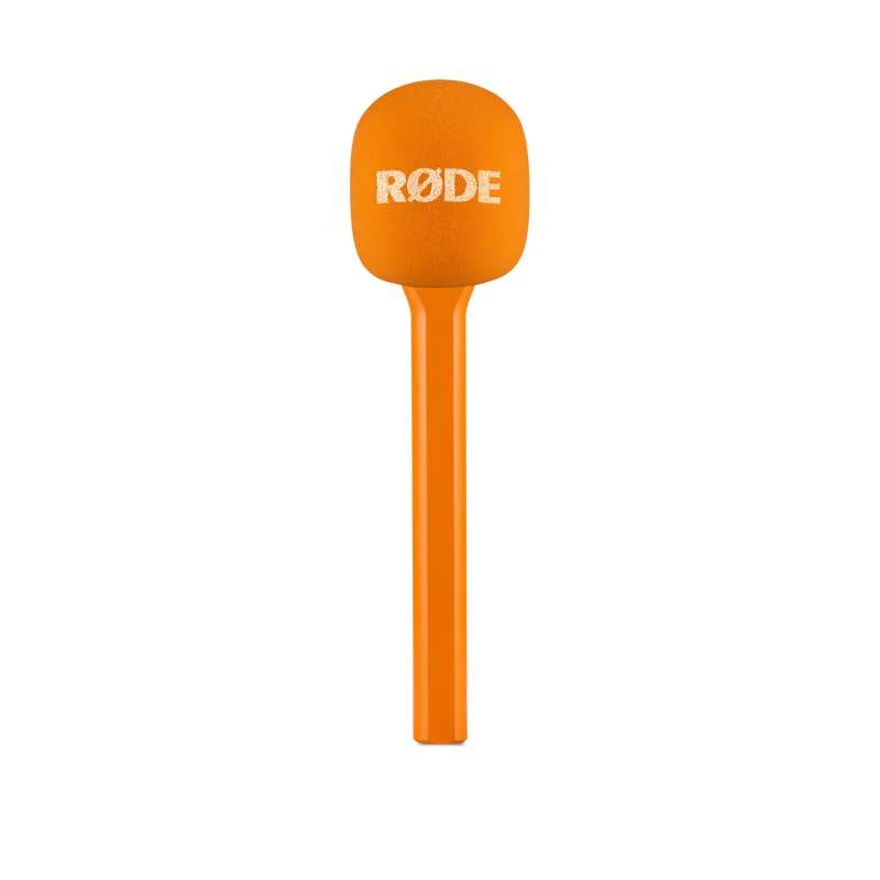Rode Interview GO Handheld Mic Adapter for the Wireless GO -Orange