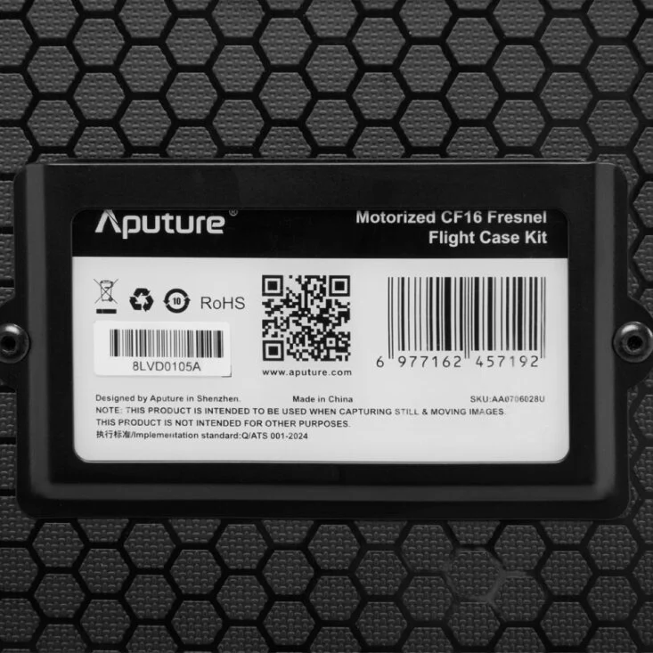 Aputure Motorized CF16 Fresnel Flight Case Kit