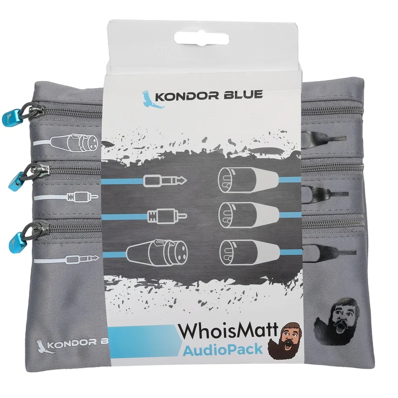 Kondor Blue WhoisMatt 6 FT RCA to XLR Male