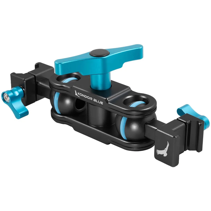Kondor Blue Cine Magic Arm with NATO Clamps (Raven Black)