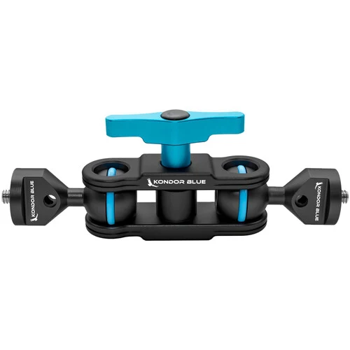 Kondor Blue Cine Magic Arm with 1/4" Screws (Raven Black)