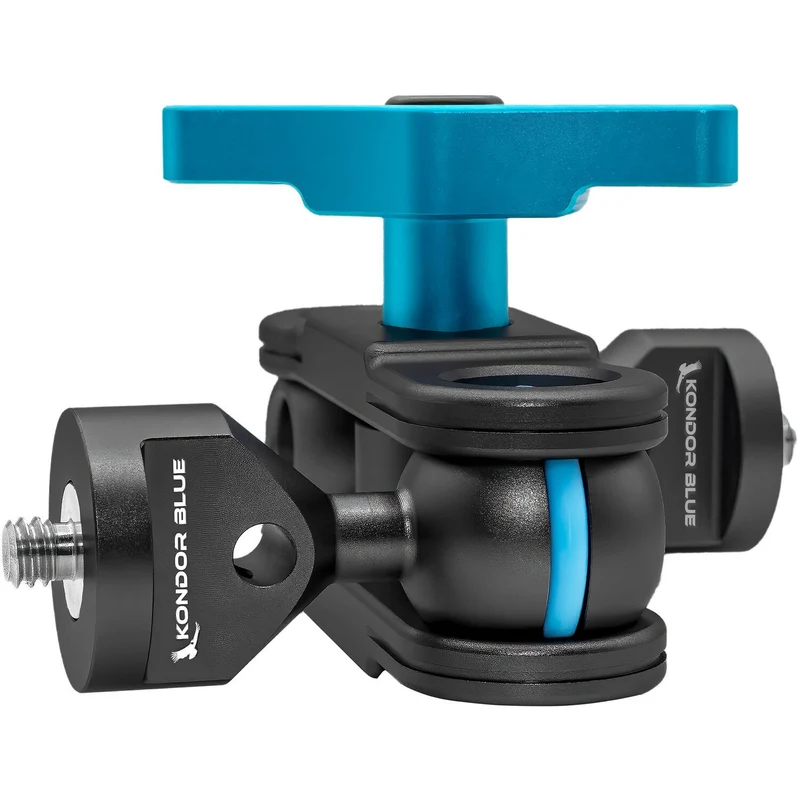 Kondor Blue Cine Magic Arm with 1/4" Screws (Raven Black)