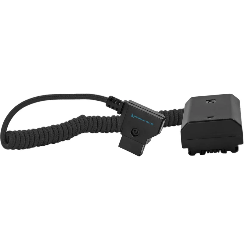 Kondor Blue D-Tap to Sony A7SIII/A7IV NP-FZ100 Dummy Battery Cable (Raven Black)