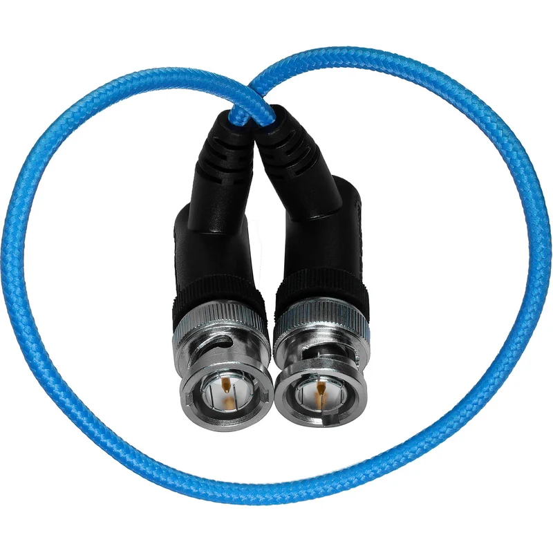 Kondor Blue Ultra Thin 3G SDI Video Cable Right Angle BNC (12")