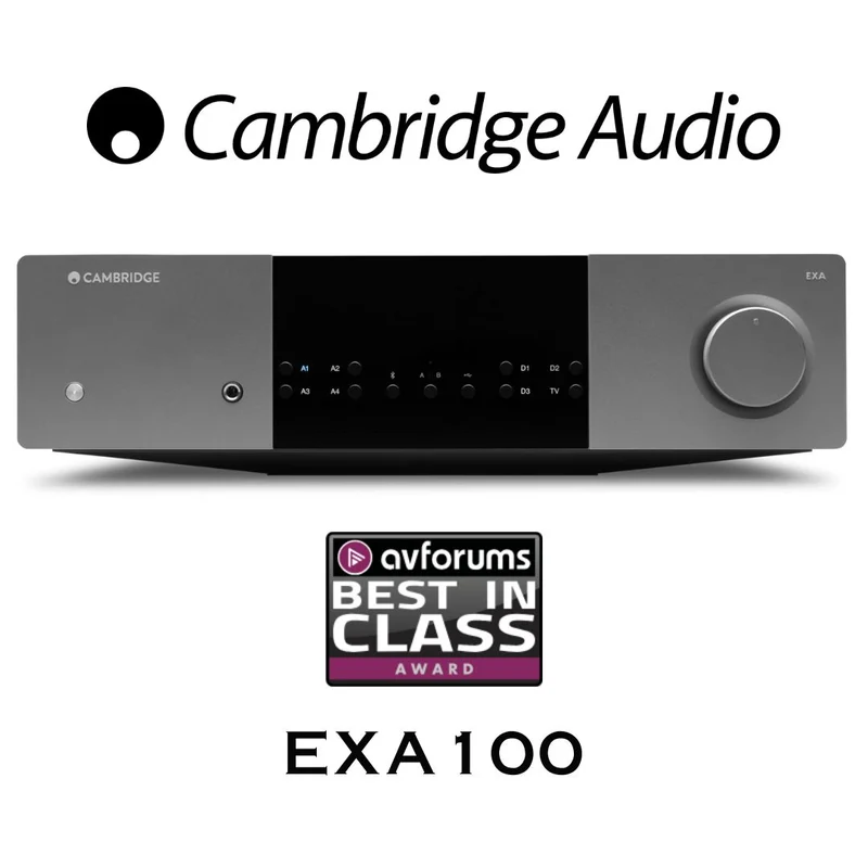 Cambridge Audio EXA100 - Amplificateur stéréo intégré 100Watts par canal
