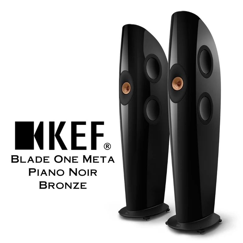 KEF Blade One Meta - Enceintes de type colonne Haute-Fidélité de la technologie Meta