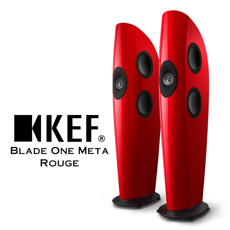 KEF Blade One Meta - Enceintes de type colonne Haute-Fidélité de la technologie Meta
