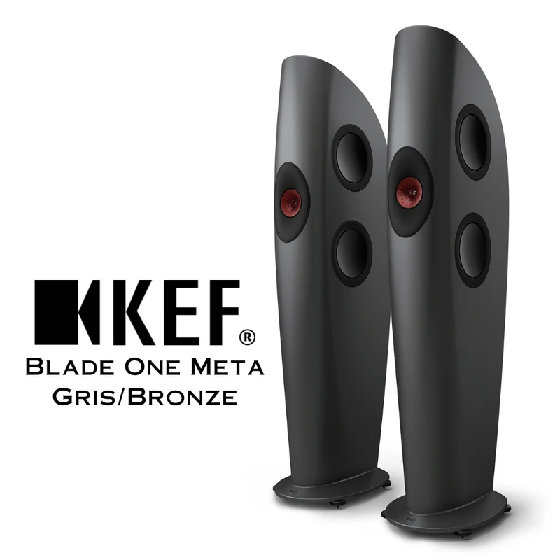 KEF Blade One Meta - Enceintes de type colonne Haute-Fidélité de la technologie Meta