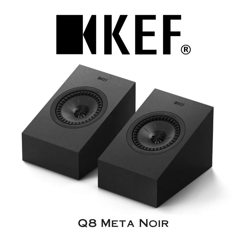 KEF Q8 Meta - Enceintes surround Dolby Atmos 2 voies (paire)