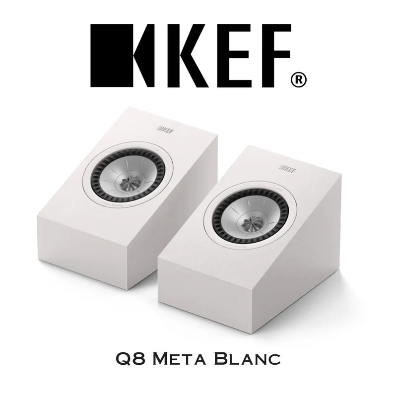 KEF Q8 Meta - Enceintes surround Dolby Atmos 2 voies (paire)