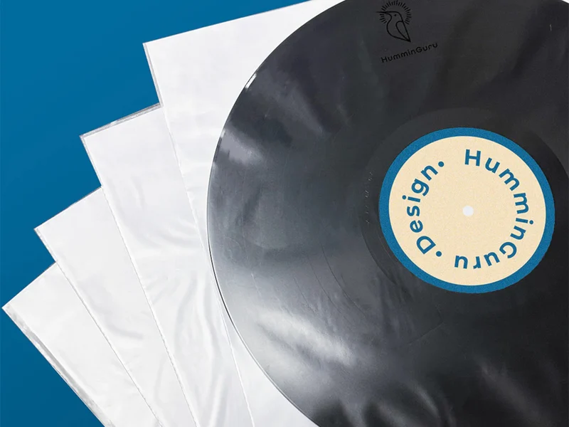 HUMMINGURU Pochettes intérieures PREMIUM x 50 (POUR DISQUES 12")