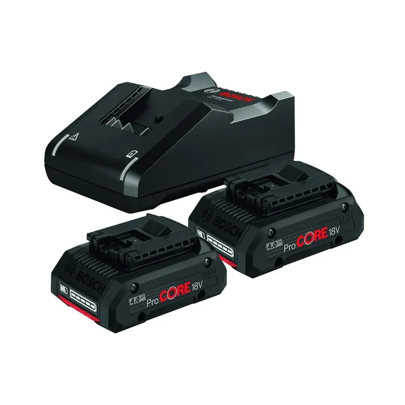 Pack 2 batteries + 1 chargeur BOSCH PRO 18V Li-Ion 4Ah ProCORE - Reconditionné