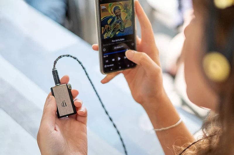 iFi Audio Goblu - DAC Portatif Bluetooth miniature ultra léger 26 grammes autonomie 10h