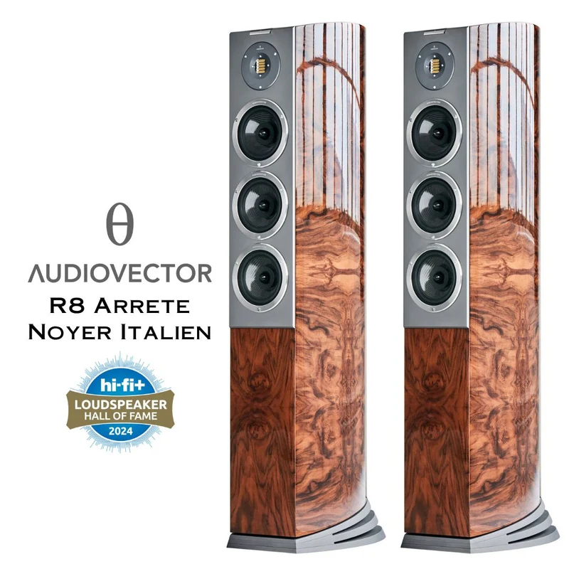 Audiovector R8 Arrete - Enceintes de type colonne haute-fidélité pour les audiophiles!