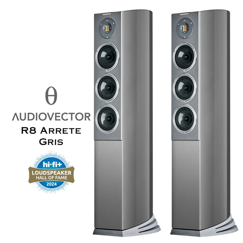 Audiovector R8 Arrete - Enceintes de type colonne haute-fidélité pour les audiophiles!