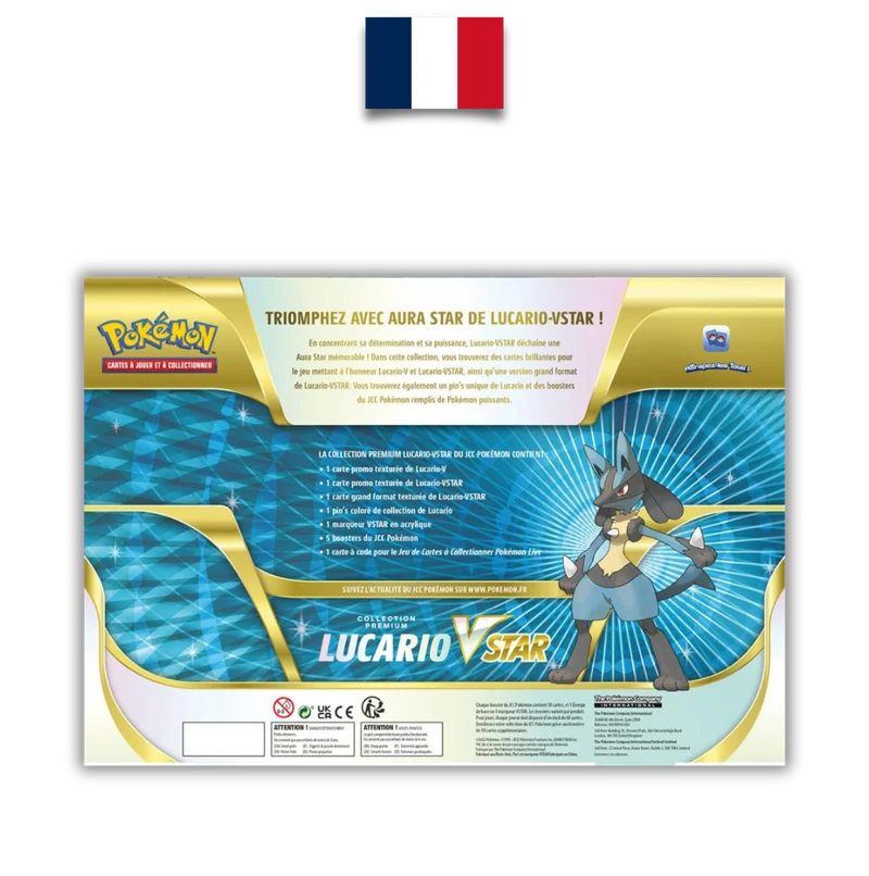 Coffret Pokémon – Collection Premium Lucario-VSTAR – Français – Scellé