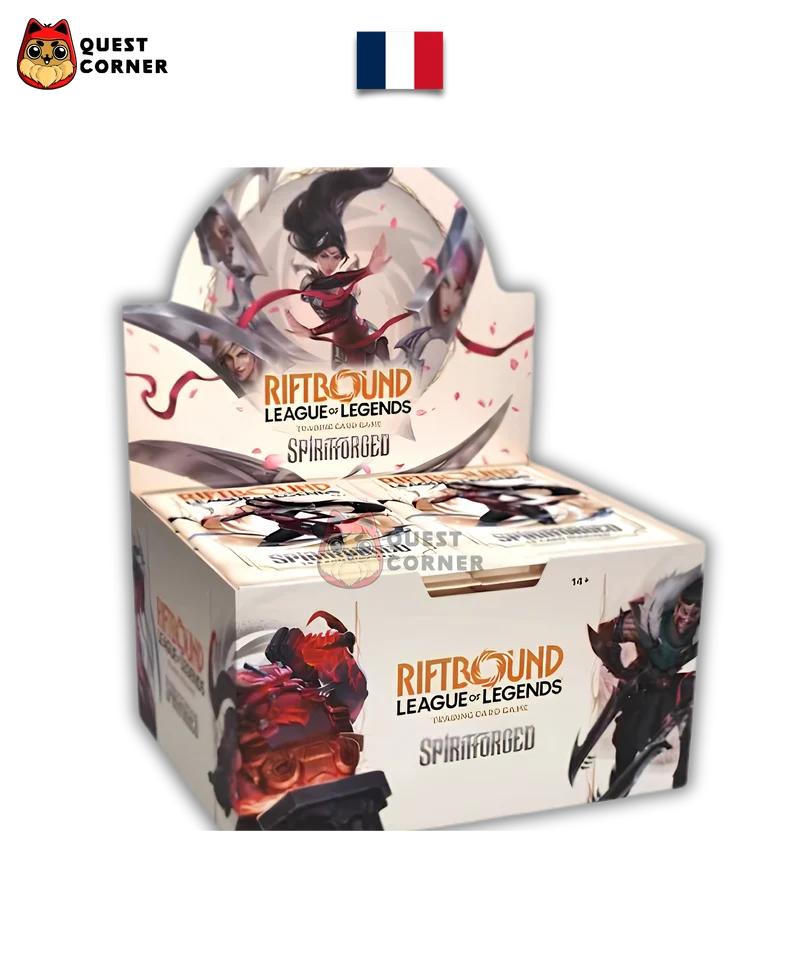 Display Riftbound – Armes spirituelles – League of Legends TCG – Français