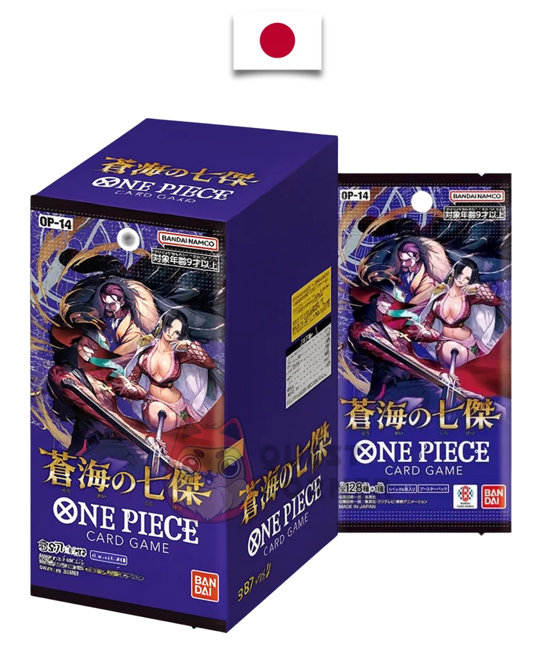 Display One Piece – The Azure Sea's Seven – OP14 – Japonais