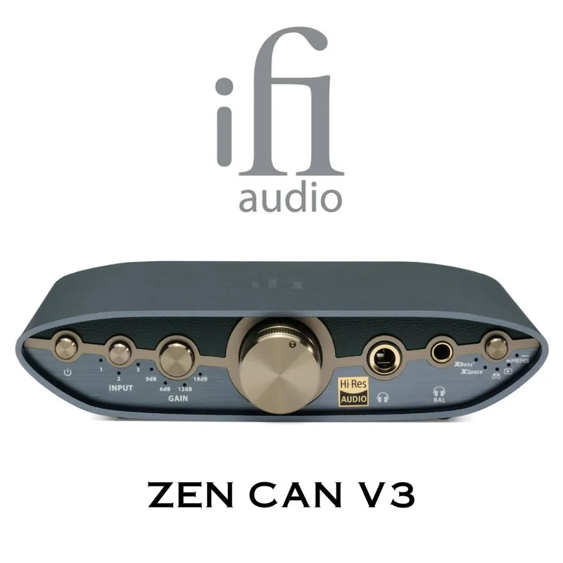 iFi Audio ZENCAN V3 - Amplificateur de casques d'écoute avec XBass