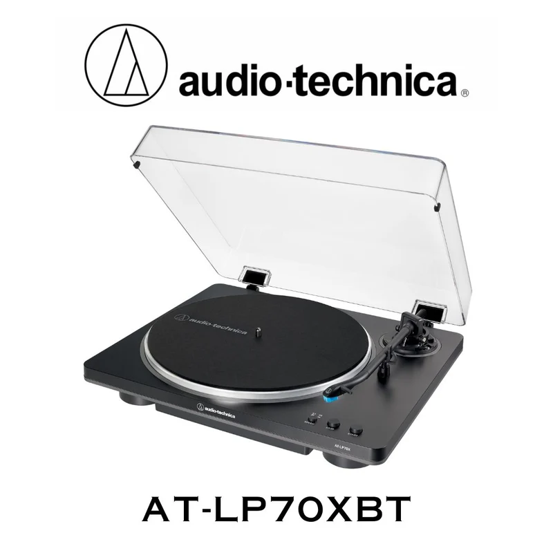 audio-technica AT-LP70XBT - Table tournante automatique Bluetooth à entraînement par courroie