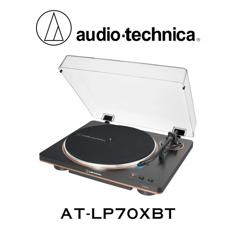 audio-technica AT-LP70XBT - Table tournante automatique Bluetooth à entraînement par courroie